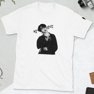 NewBTS Jimin Short-Sleeve Unisex T-Shirt in White